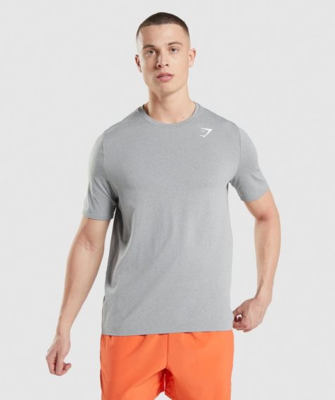 Koszulki Gymshark Arrival Seamless Męskie Głęboka Szare | PL 938QXJ